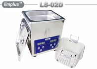 O uso ultrassônico de aço inoxidável superior do agregado familiar do banho do líquido de limpeza 2liter de Bentch esteriliza